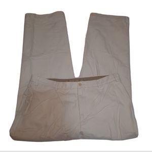 Nautica Clipper Relaxed Fit Off White Light Khaki Chino Pants